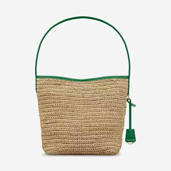 The Raffia Bucket Soft Tote